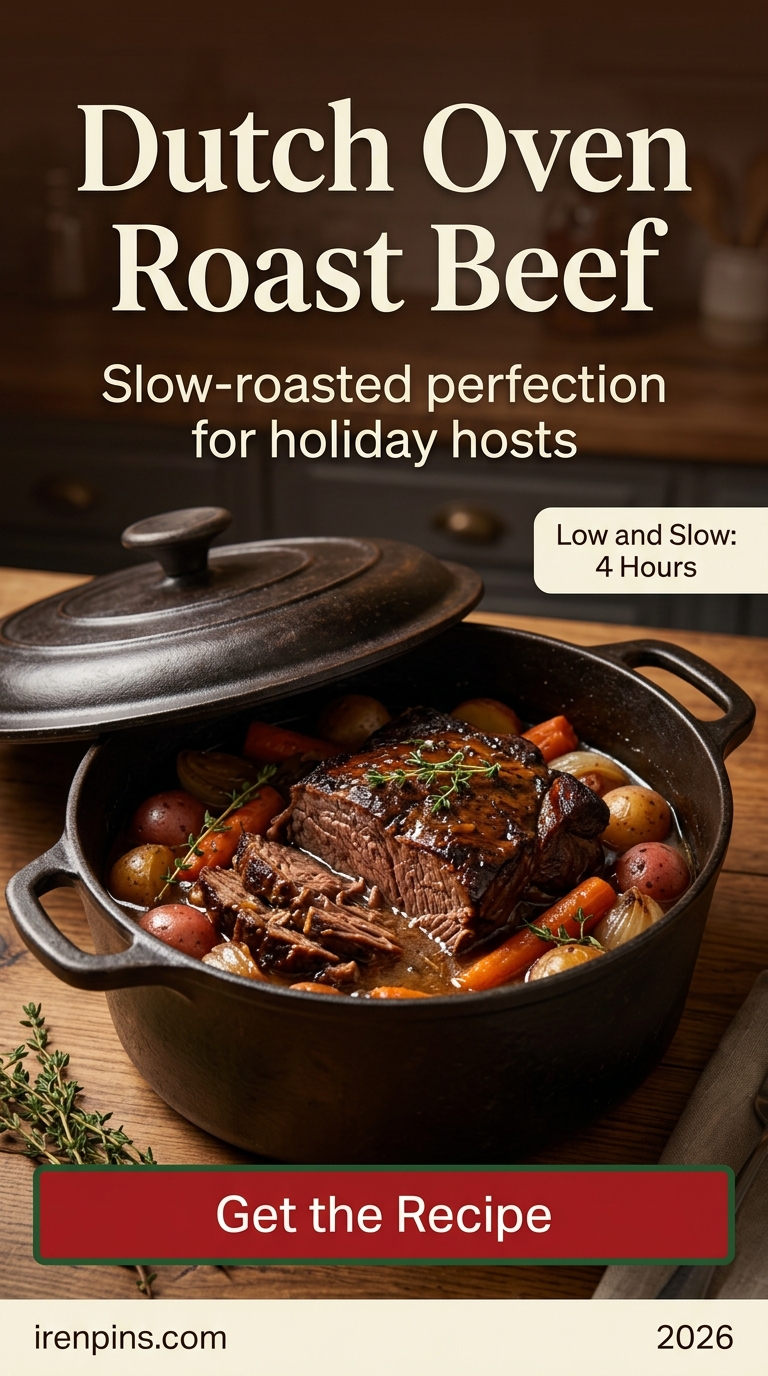 Dutch Oven Roast Beef: Oven Temp and Lid Rules That Keep It Moist