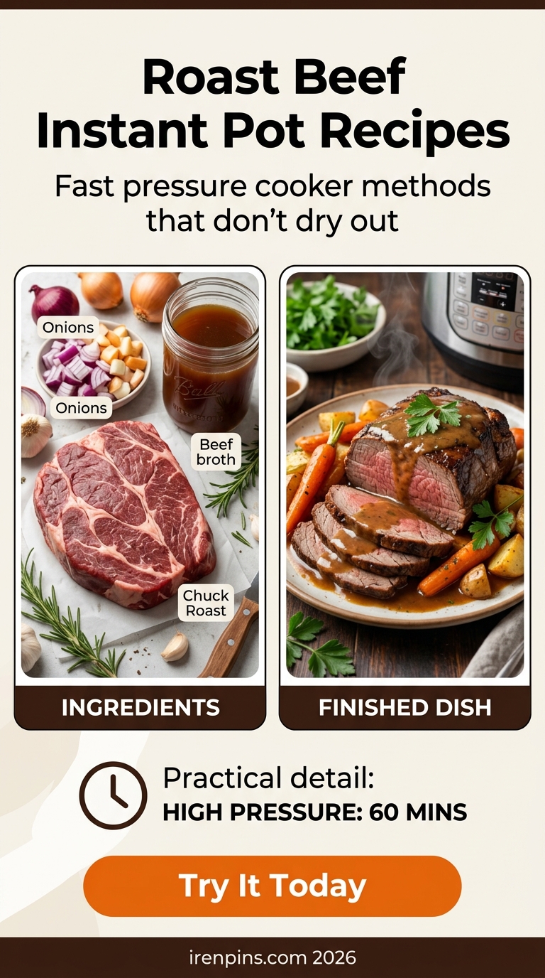 Roast Beef Instant Pot Recipes for the Night You Forgot to Plan Ahead