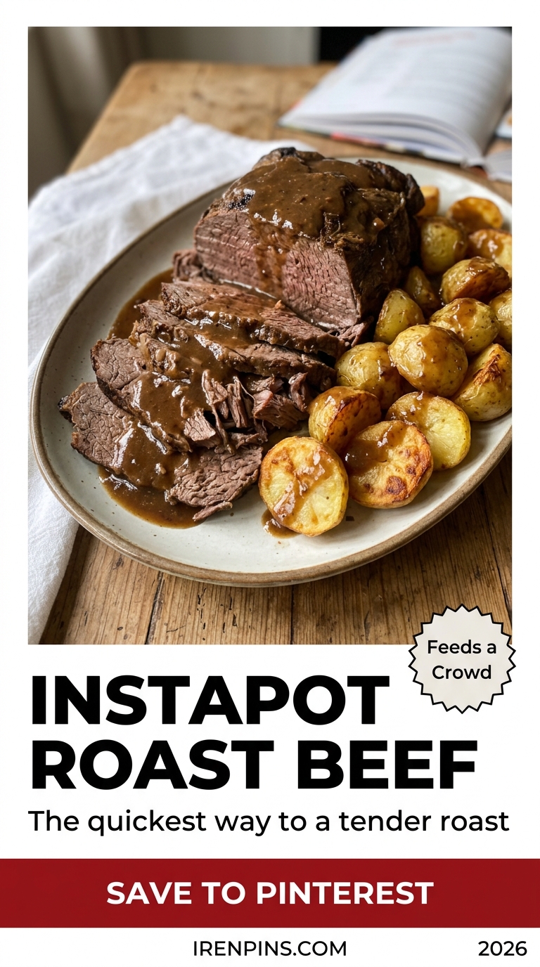 Instapot Roast Beef: Natural Release Is Not an Optional Step