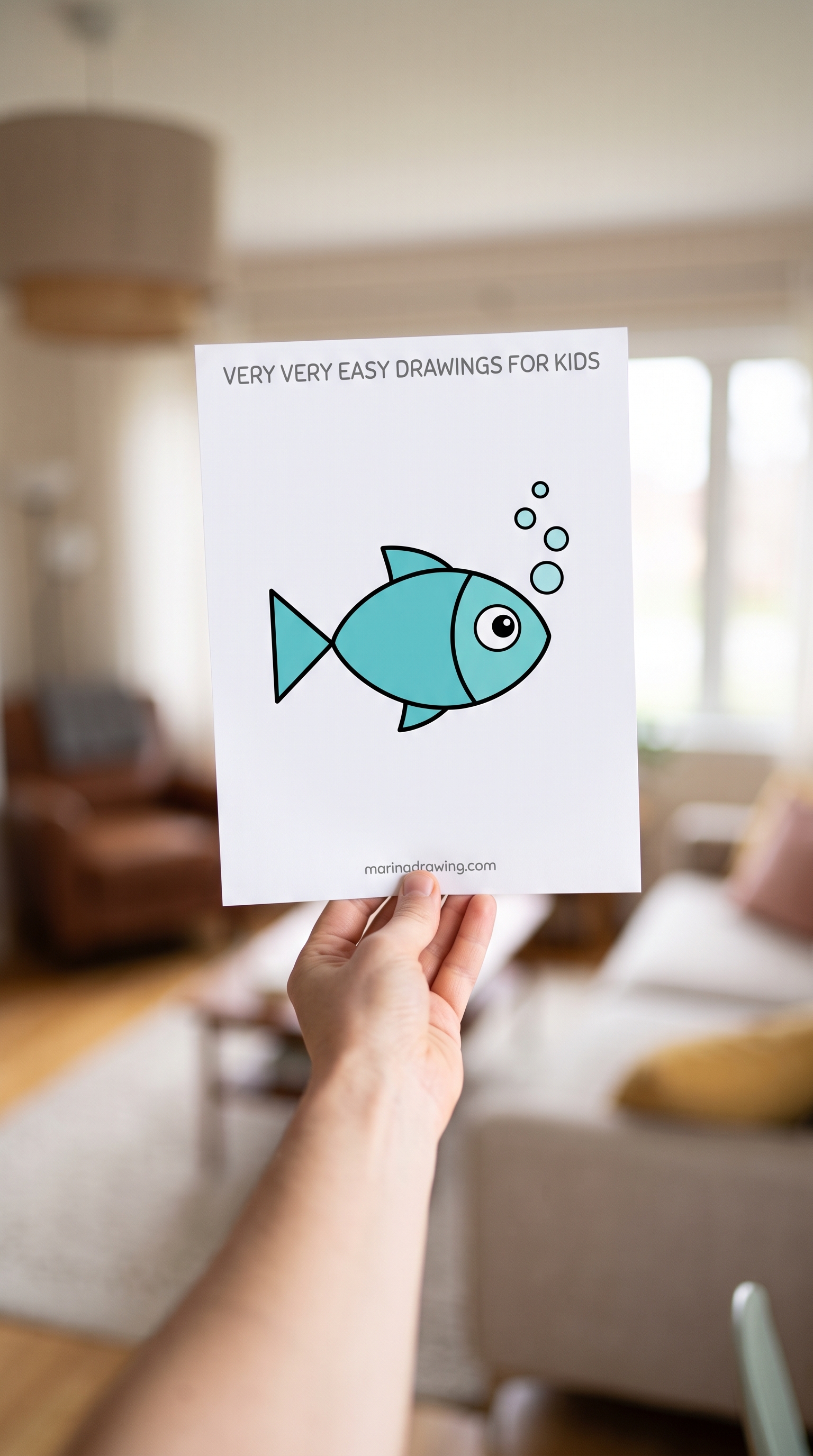 Very very easy drawings for kids | the across-the-room check