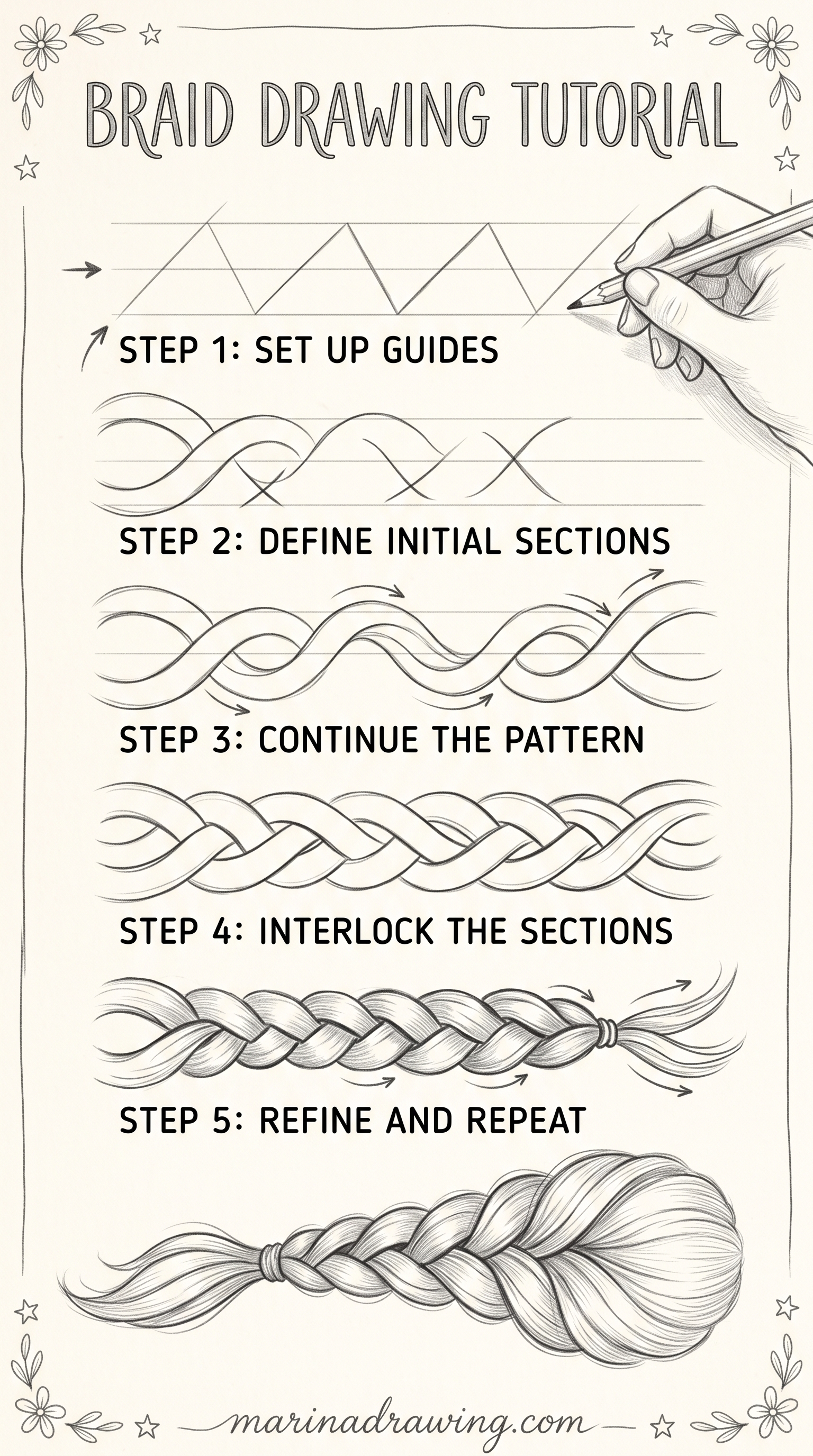 Braid Drawing Tutorial: Keep Every Crossover Clean