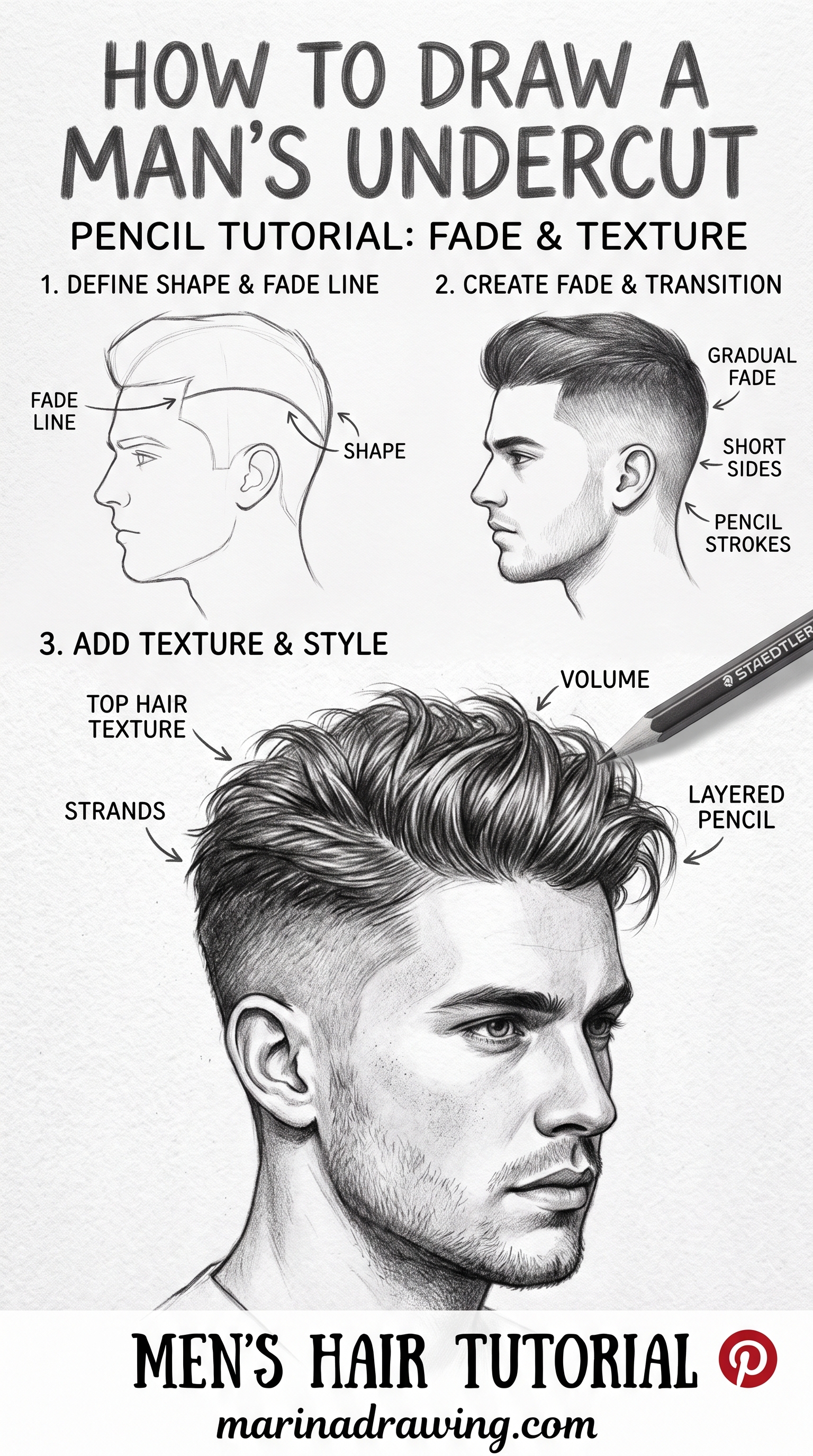 How to Draw Hair: Fix the 3 Mistakes That Make It Look Flat