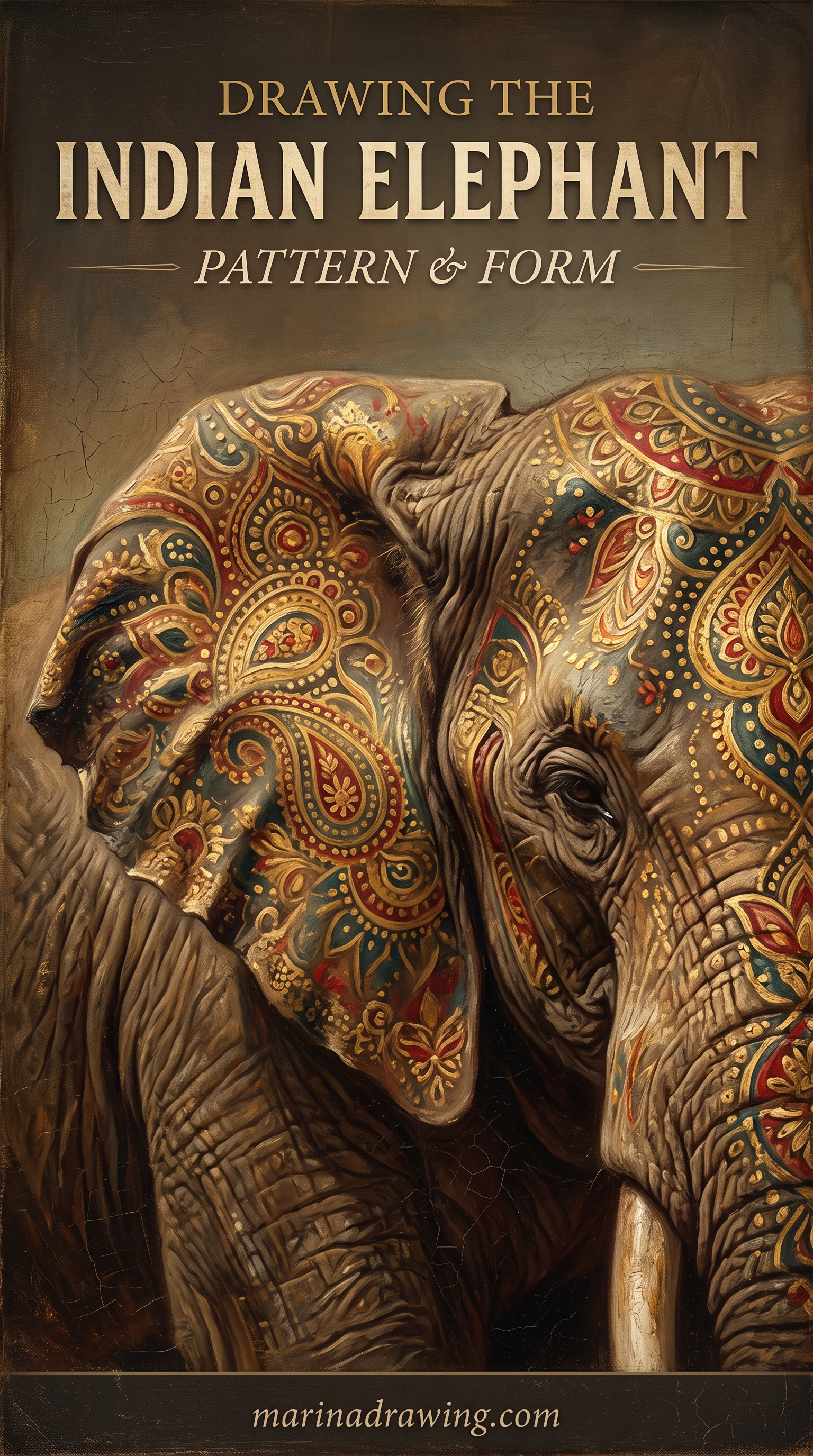 Elephant Ears Drawing: The Fan That Reads as Elephant