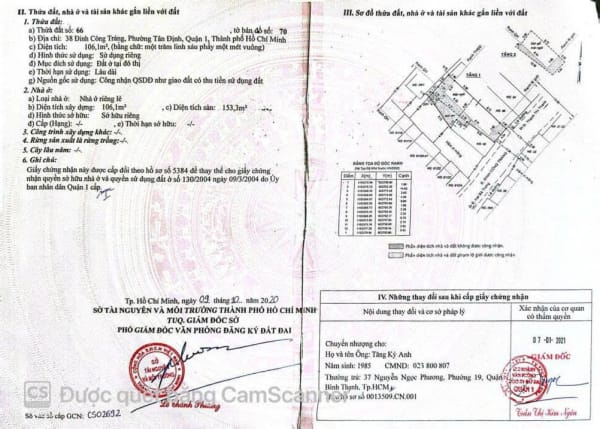 BĐS Liền Thổ (thổ cư) 116m² tại Phường Tân Định, Hồ Chí Minh mới - Ảnh 1