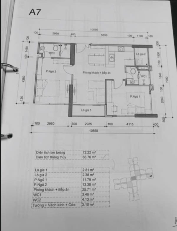 Cần bán Căn hộ 72.2m² Block M2, Chung cư Eco Green, phường Tân Thuận, Tp HCM, Tân Thuận, Thành phố Hồ Chí Minh giá 7.1 tỷ - Ảnh 3