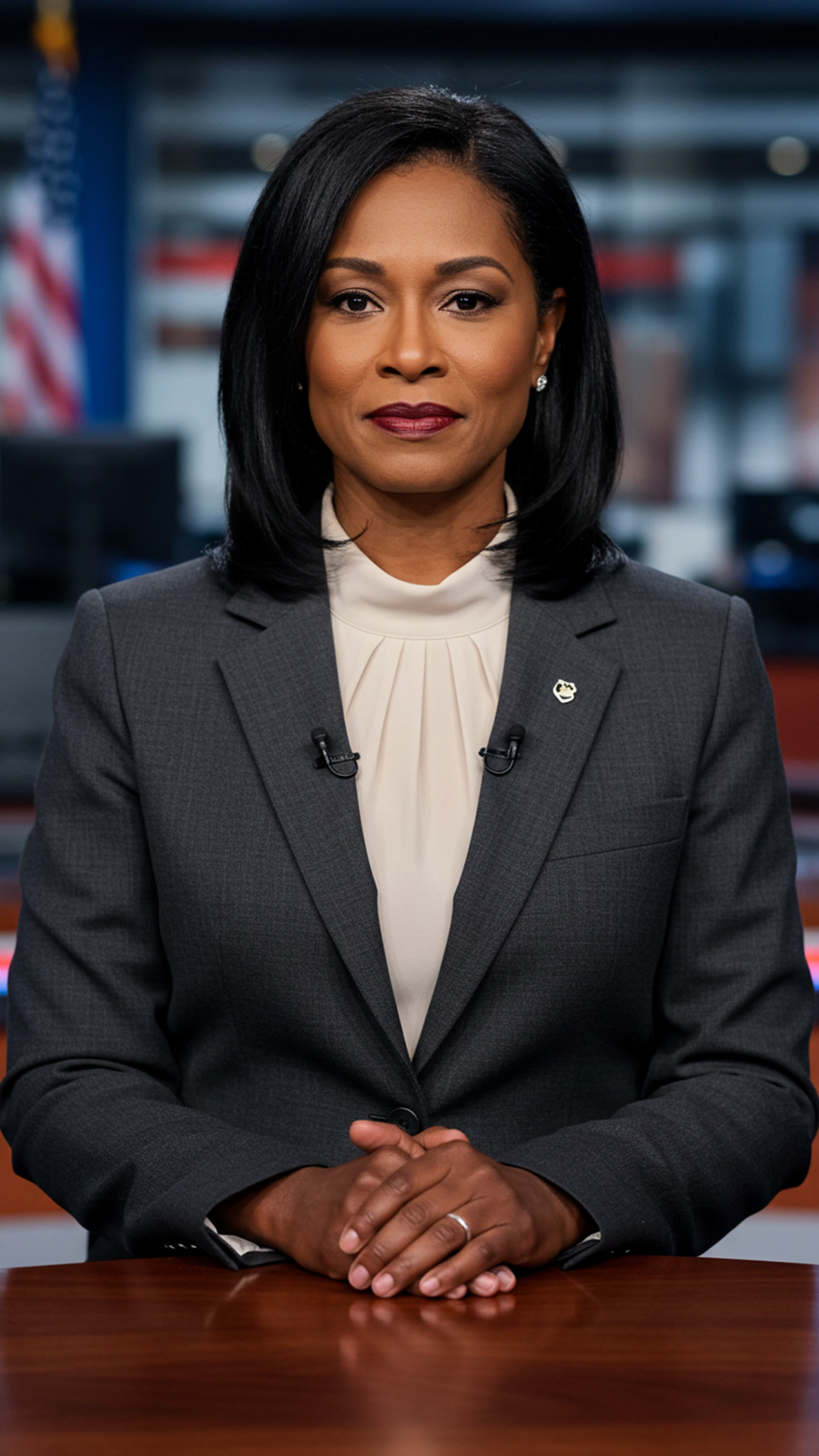 Middle-aged Black woman in business suit