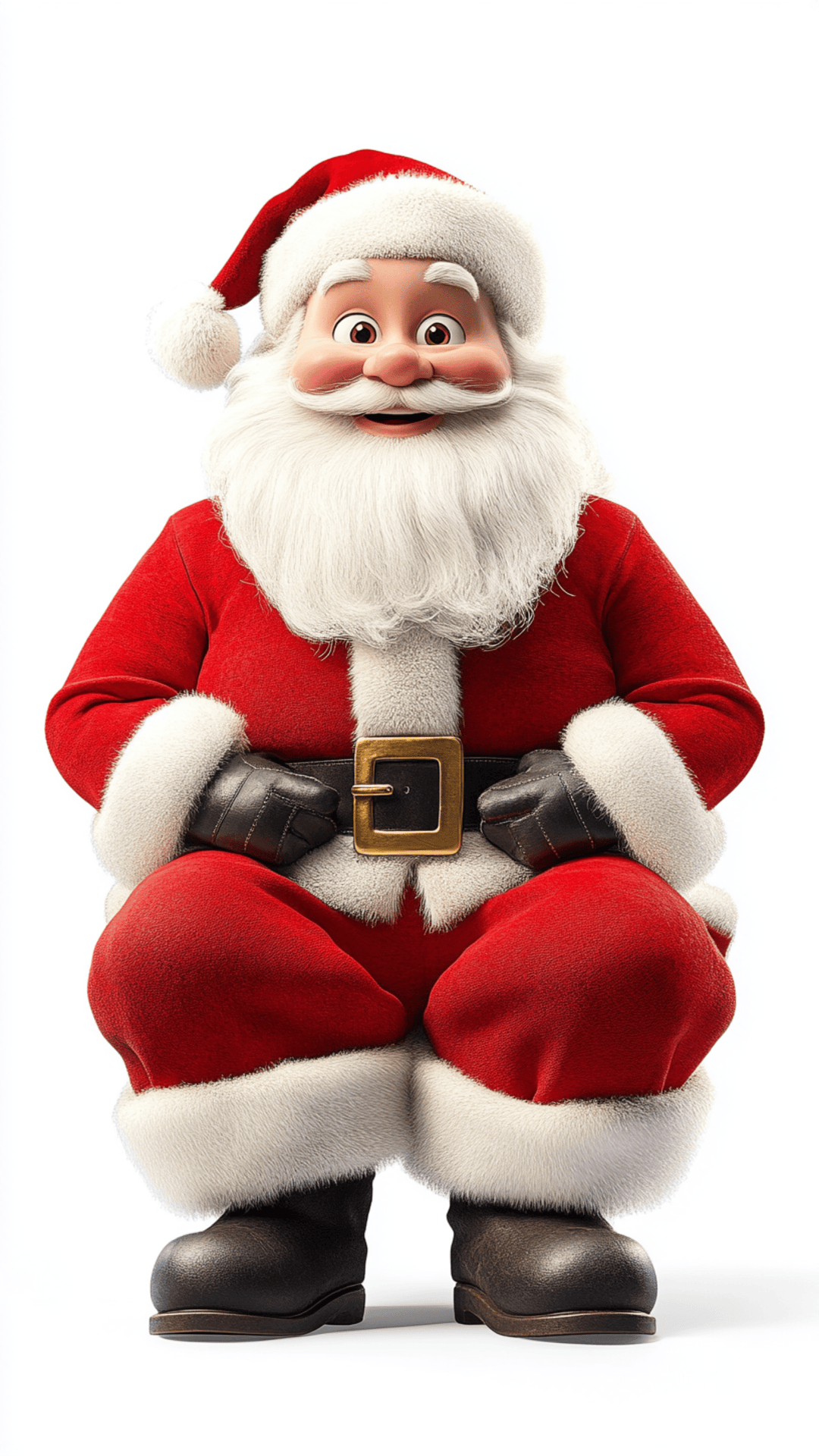Cartoon Santa Claus character