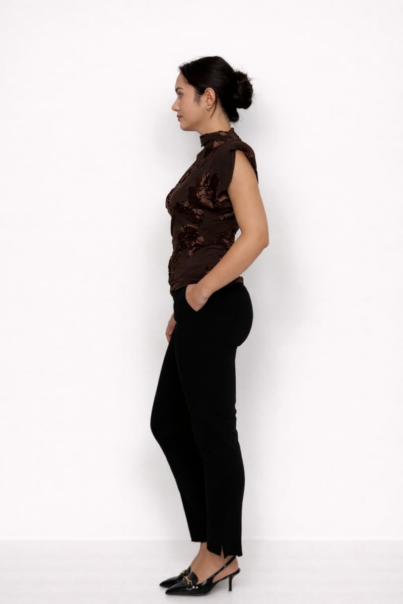 BUSTIER BRODÉ - Vue 3