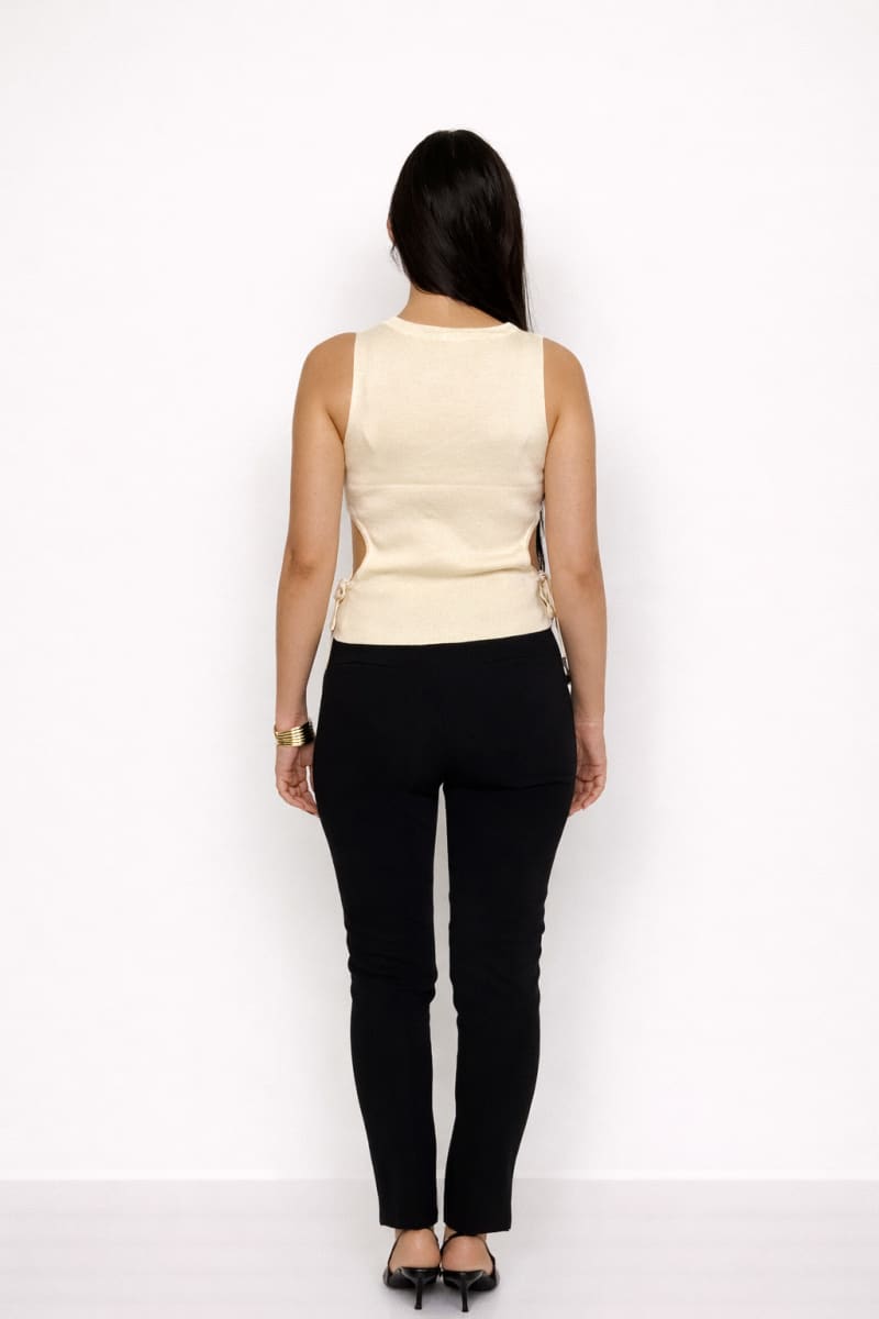 DÉBARDEUR À COL ROND - Vue 2