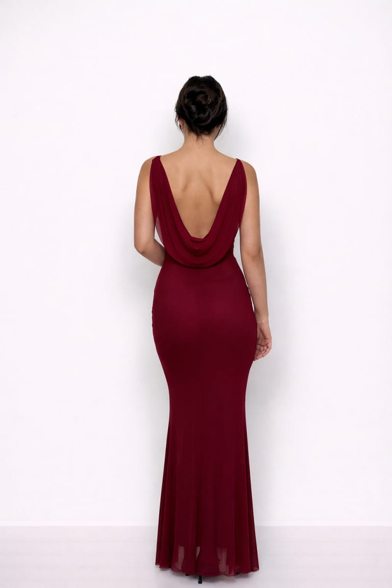 ROBE LONGUE FLUIDE - Vue 2