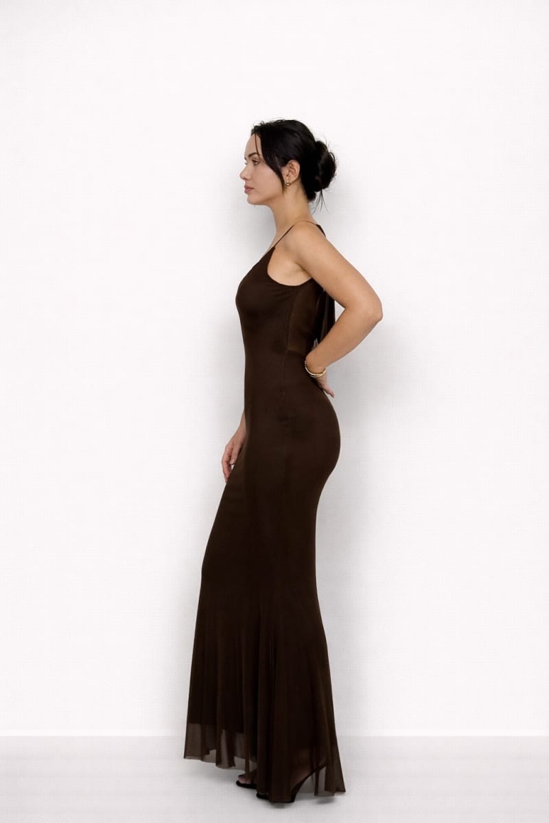 ROBE LONGUE FLUIDE - Vue 5