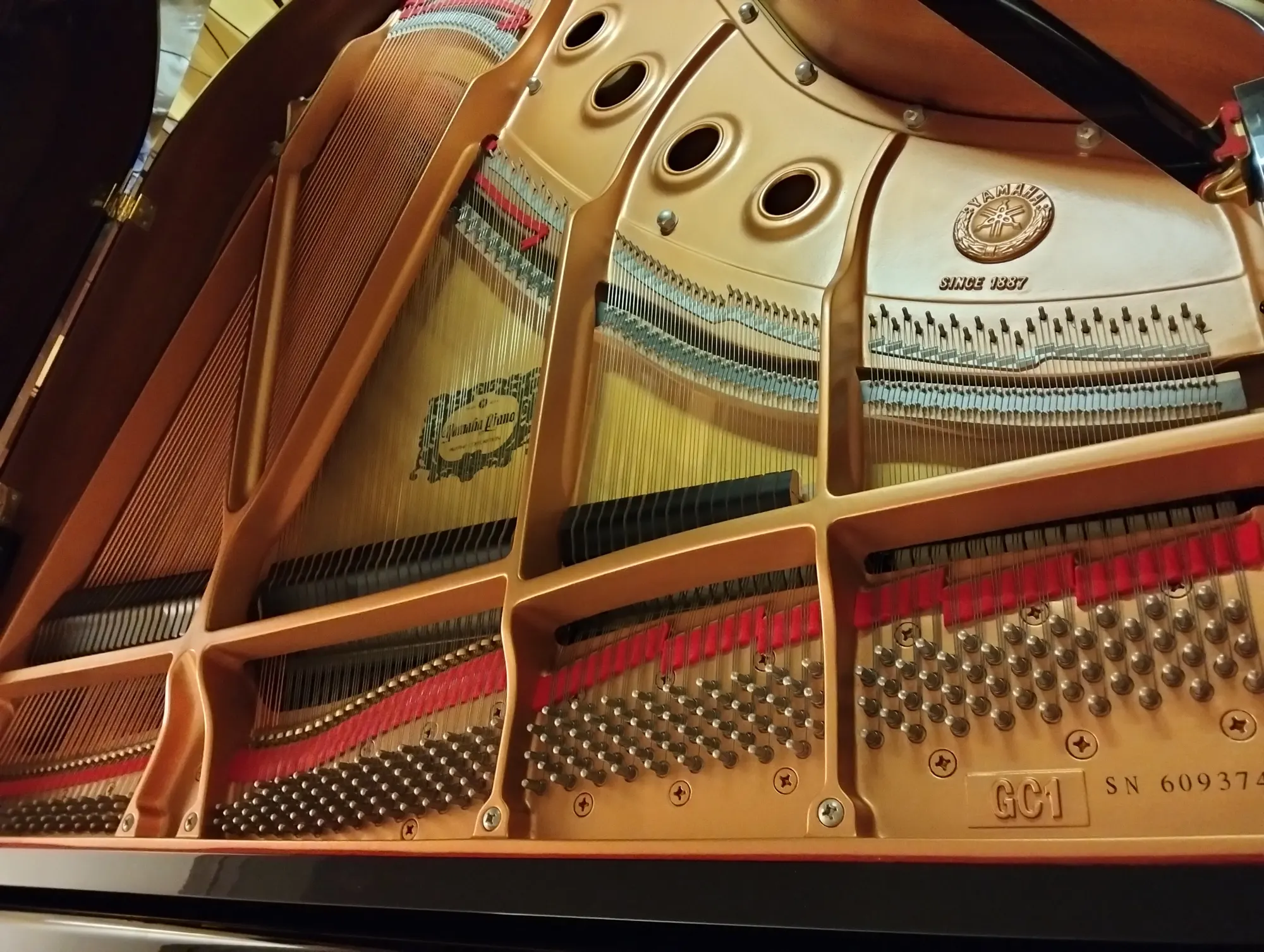 Yamaha GC1 Silent Pianoforti a Coda usato – foto 3