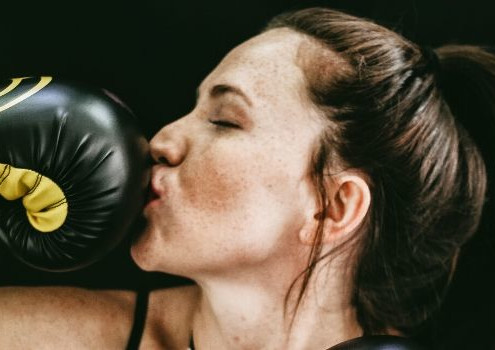 strong confident woman