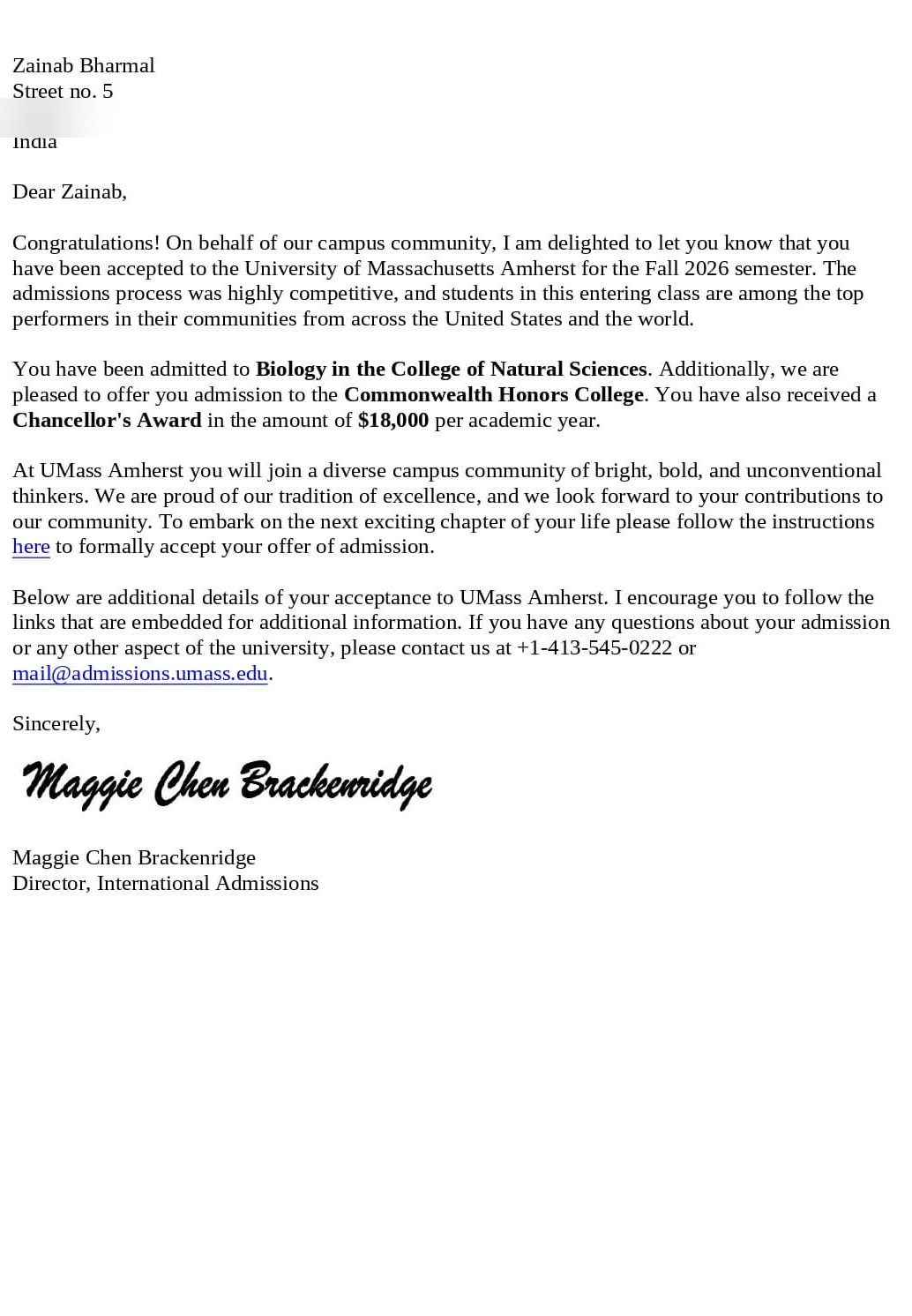 Acceptance Letter 12