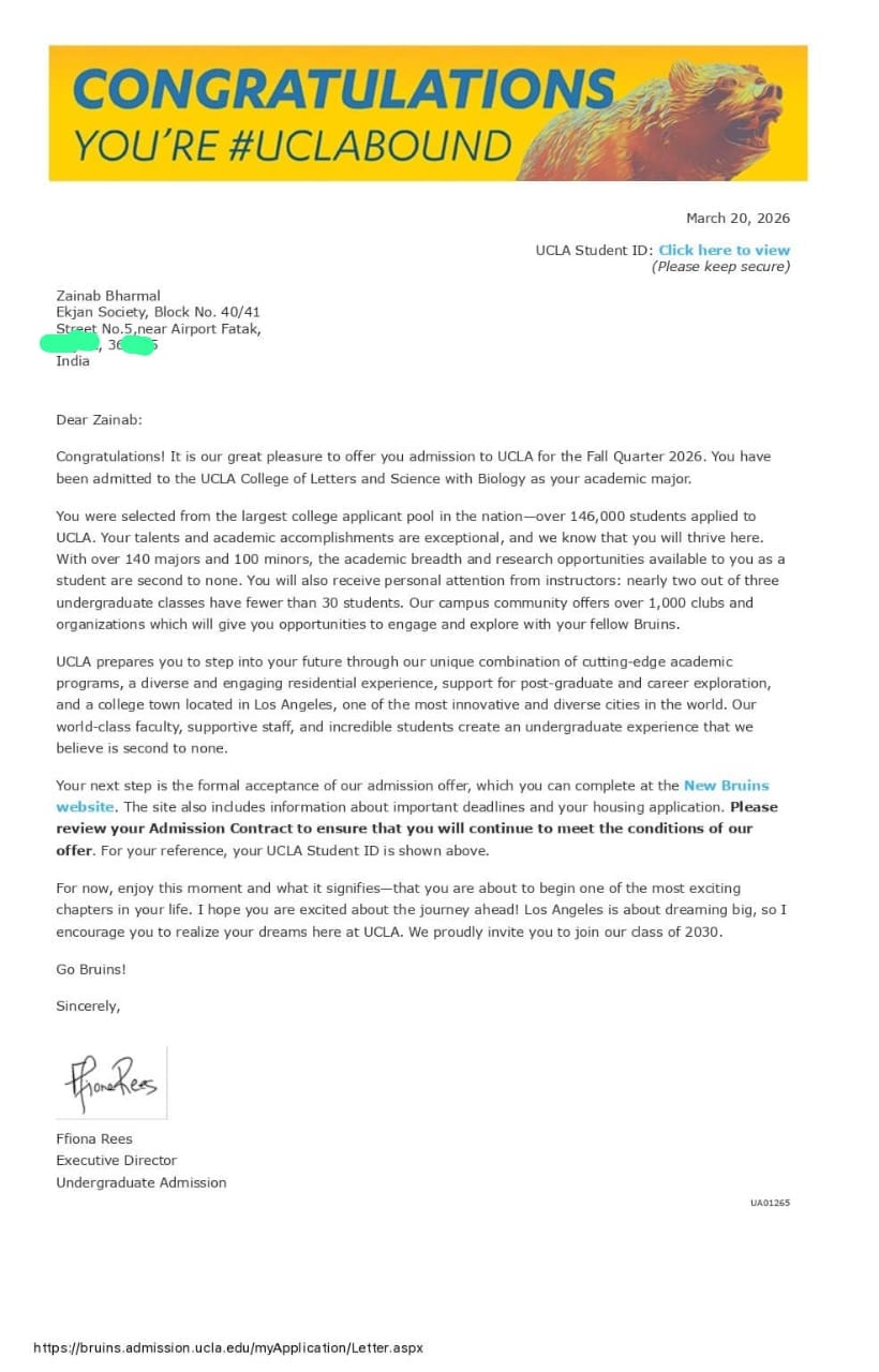 Acceptance Letter 5