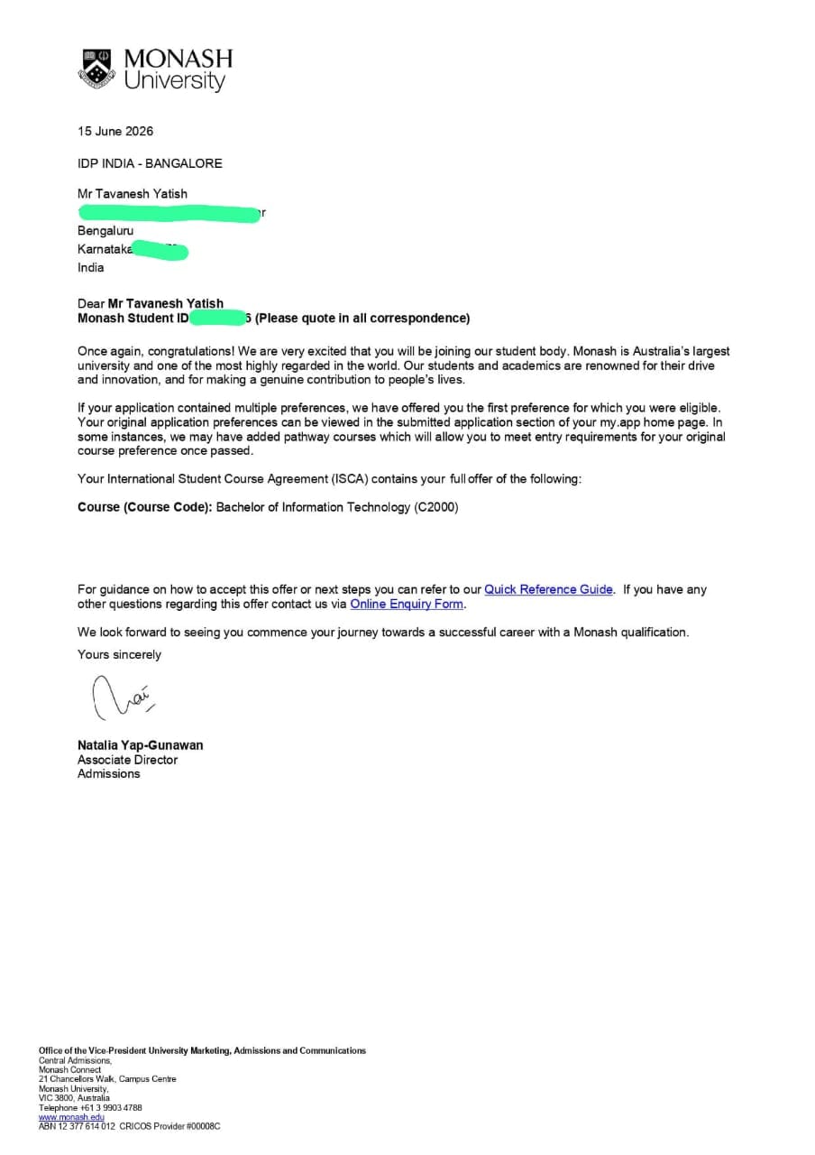 Acceptance Letter 1