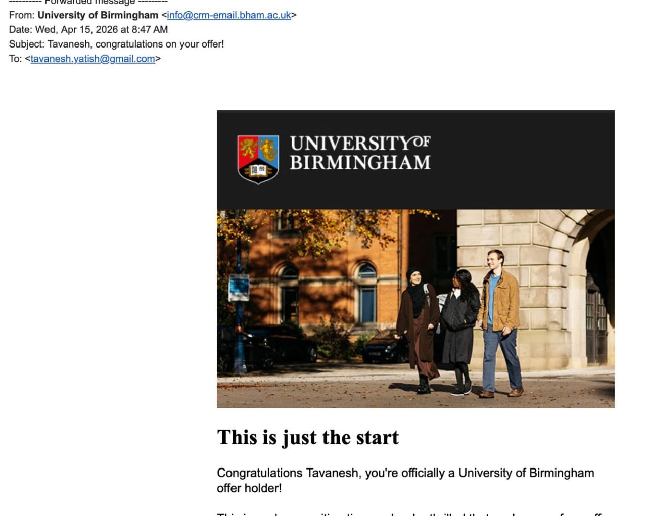 Acceptance Letter 6