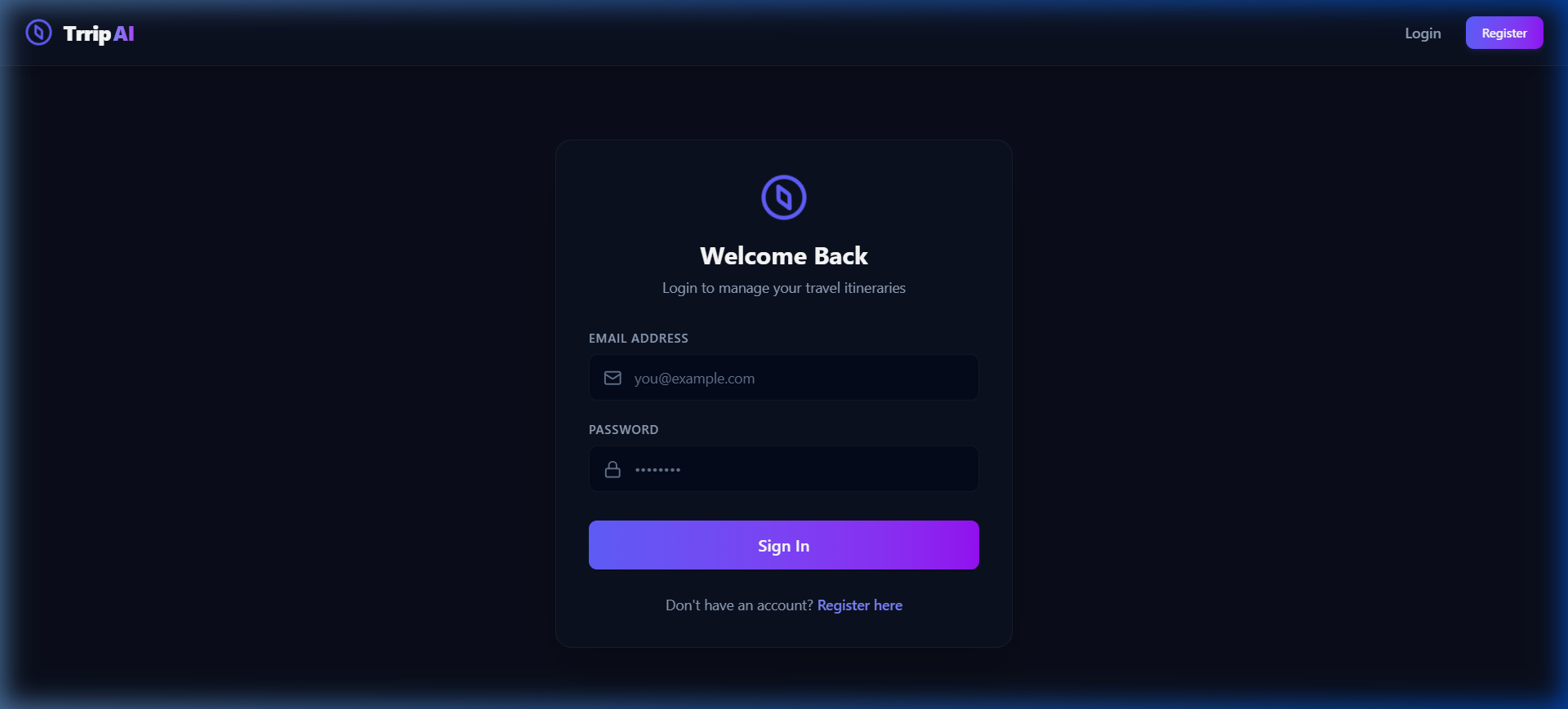 Travel AI Planner Feature 1