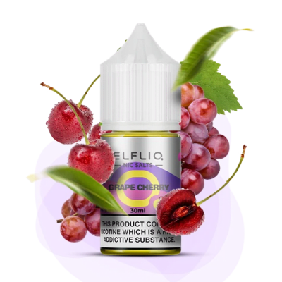 Рідина ELFLIQ Grape Cherry 30 мл (ВИНОГРАД ВИШНЯ) від ELFLIQ - ELFLIQ 30ml | Купити в Україні | ELF PAR