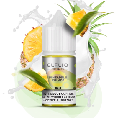 Рідина ELFLIQ Pineapple Colada 30 мл (АНАНАСОВА КОЛАДА) від ELFLIQ - ELFLIQ 30ml | Купити в Україні | ELF PAR