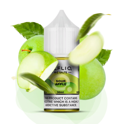 Рідина ELFLIQ Sour Apple 30 мл (КИСЛЕ ЯБЛУКО) від ELFLIQ - ELFLIQ 30ml | Купити в Україні | ELF PAR