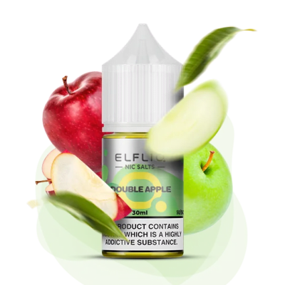 Рідина ELFLIQ Double Apple 30 мл (ПОДВИЙНЕ ЯБЛУКО) від ELFLIQ - ELFLIQ 30ml | Купити в Україні | ELF PAR