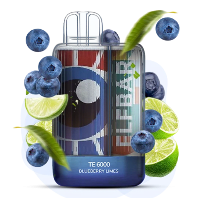 Одноразова Pod-система Elf Bar ТЕ6000 Blueberry Limes (ЧОРНИЦЯ) - оригінальний вейп від Elfbar Одноразова Pod-система Elf Bar ТЕ6000 Blueberry Limes (ЧОРНИЦЯ) від Elfbar - ELFBAR TE6000 | Купити в Україні | ELF PAR