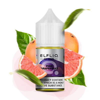 Рідина ELFLIQ Pink Grapefruit 30 мл (ГРЕЙПФРУТ) від ELFLIQ - ELFLIQ 30ml | Купити в Україні | ELF PAR