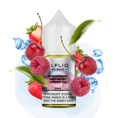 Рідина ELFLIQ Strawberry Raspberry Cherry Ice 30 мл (ПОЛУНИЦЯ, МАЛИНА, ВИШНЯ З ЛЬОДОМ) від ELFLIQ - ELFLIQ 30ml | Купити в Україні | ELF PAR