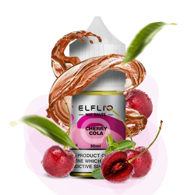 Рідина ELFLIQ Cherry Cola 30 мл (ВИШНЯ З КОЛОЮ) від ELFLIQ - ELFLIQ 30ml | Купити в Україні | ELF PAR