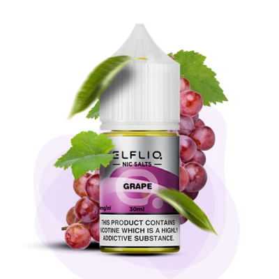 Рідина ELFLIQ Grape 30 мл (ВИНОГРАД) від ELFLIQ - ELFLIQ 30ml | Купити в Україні | ELF PAR