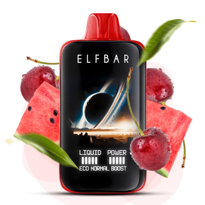 Одноразова Pod-система Elf Bar 40000 Moon Night Cherry Watermelon (КАВУН ВИШНЯ) від Elfbar - ELFBAR 40000 MOON NIGHT | Купити в Україні | ELF PAR