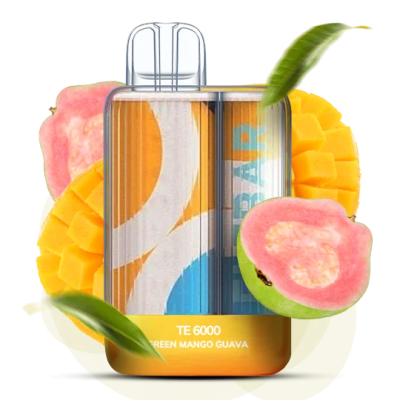 Одноразова Pod-система Elf Bar ТЕ6000 Green Mango Guava (МАНГО ГУАВА) - оригінальний вейп від Elfbar Одноразова Pod-система Elf Bar ТЕ6000 Green Mango Guava (МАНГО ГУАВА) від Elfbar - ELFBAR TE6000 | Купити в Україні | ELF PAR