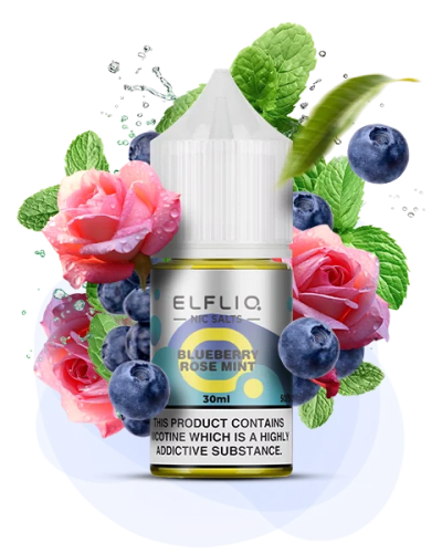Рідина ELFLIQ Blueberry Rose Mint 30 мл (ЧОРНИЦЯ ТРОЯНДА М'ЯТА) - оригінальний вейп від ELFLIQ Рідина ELFLIQ Blueberry Rose Mint 30 мл (ЧОРНИЦЯ ТРОЯНДА М'ЯТА) від ELFLIQ - ELFLIQ 30ml | Купит...