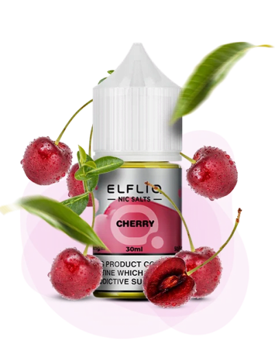 Рідина ELFLIQ Cherry 30 мл (ВИШНЯ) - оригінальний вейп від ELFLIQ Рідина ELFLIQ Cherry 30 мл (ВИШНЯ) від ELFLIQ - ELFLIQ 30ml | Купити в Україні | ELF PAR
