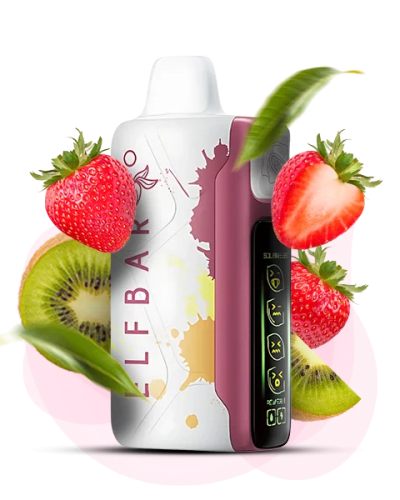 Одноразова Pod-система Elf Bar Sour King 30000 Strawberry Kiwi (ПОЛУНИЦЯ КІВІ КИСЛИЙ) - оригинальный вейп от Elfbar Одноразова Pod-система Elf Bar Sour King 30000 Strawberry Kiwi (ПОЛУНИЦЯ КІВІ КИСЛИЙ) від Elfbar ...