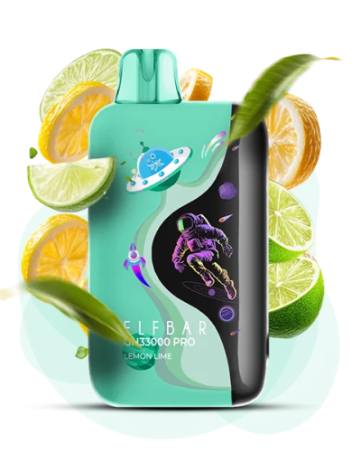 Одноразова Pod-система Elf Bar GH 33000 Pro Lemon Lime (ЛИМОН ЛАЙМ) - оригінальний вейп від Elfbar Одноразова Pod-система Elf Bar GH 33000 Pro Lemon Lime (ЛИМОН ЛАЙМ) від Elfbar - ELFBAR GH 33000 ...