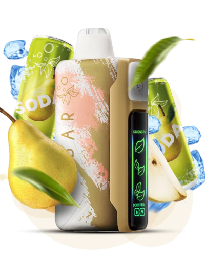 Одноразова Pod-система Elf Bar Nic King 30000 Pear Soda (ГАЗОВАНА ВОДА) - оригінальний вейп від Elfbar Одноразова Pod-система Elf Bar Nic King 30000 Pear Soda (ГАЗОВАНА ВОДА) від Elfbar - ELFBAR NIC K...
