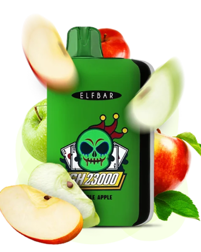 Одноразова Pod-система Elf Bar GH 23000 Double Apple (ЯБЛУКО) - оригінальний вейп від Elfbar Одноразова Pod-система Elf Bar GH 23000 Double Apple (ЯБЛУКО) від Elfbar - ELFBAR GH 23000 | Купи...