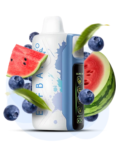 Одноразова Pod-система Elf Bar Sour King 30000 Blueberry Watermelon (КАВУН ЧОРНИЦЯ КИСЛИЙ) - оригінальний вейп від Elfbar Одноразова Pod-система Elf Bar Sour King 30000 Blueberry Watermelon (КАВУН ЧОРНИЦЯ КИСЛИЙ) від El...