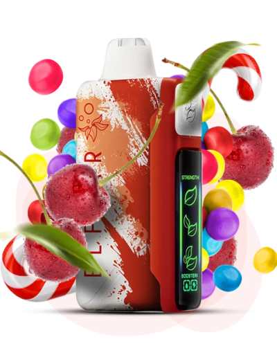 Одноразова Pod-система Elf Bar Nic King 30000 Sour Cherry Candy (ВИШНЯ ЦУКЕРКА КИСЛИЙ) - оригінальний вейп від Elfbar Одноразова Pod-система Elf Bar Nic King 30000 Sour Cherry Candy (ВИШНЯ ЦУКЕРКА КИСЛИЙ) від Elfbar...