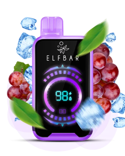Одноразова Pod-система Elf Bar FS18000 Grape Ice (ВИНОГРАД ЛІД) - оригинальный вейп от Elfbar Одноразова Pod-система Elf Bar FS18000 Grape Ice (ВИНОГРАД ЛІД) від Elfbar - ELFBAR FS18000 | Куп...