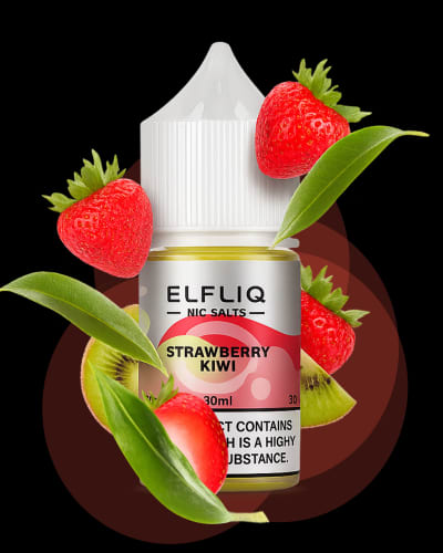 ELFLIQ 30ml Strawberry Kiwi (Полуниця Ківі) - оригінальний вейп від ELFLIQ ELFLIQ 30ml Strawberry Kiwi (Полуниця Ківі) від ELFLIQ - ELFLIQ 30ml | Купити в Україні | ELF PAR