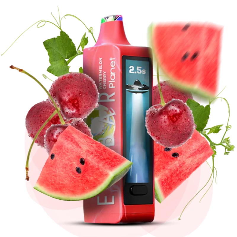 Одноразова Pod-система Elf Bar Planet 25000 Watermelon Cherry (КАВУН ВИШНЯ) - Elfbar Одноразова Pod-система Elf Bar Planet 25000 Watermelon Cherry (КАВУН ВИШНЯ)