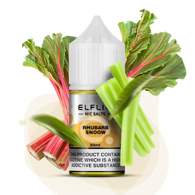 Рідина ELFLIQ Rhubarb Snoow 30 мл (СНИЖНИЙ РЕВИНЬ) - ELFLIQ Рідина ELFLIQ Rhubarb Snoow 30 мл (СНІЖНИЙ РЕВІНЬ)