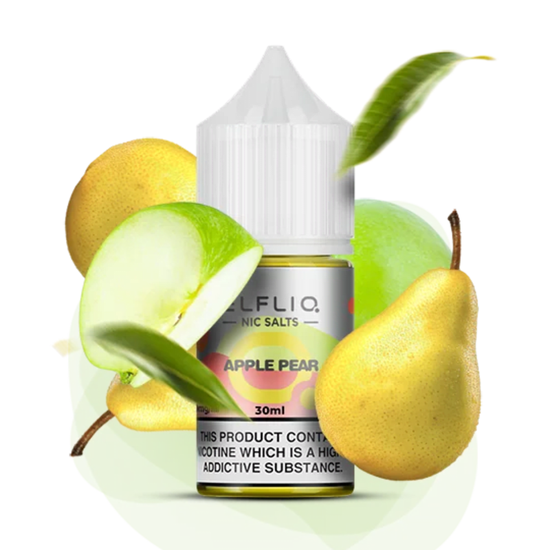 Жидкость ELFLIQ Apple Pear 30 мл (ЯБЛОКО ГРУША) - ELFLIQ Рідина ELFLIQ Apple Pear 30 мл (ЯБЛУКО ГРУША)
