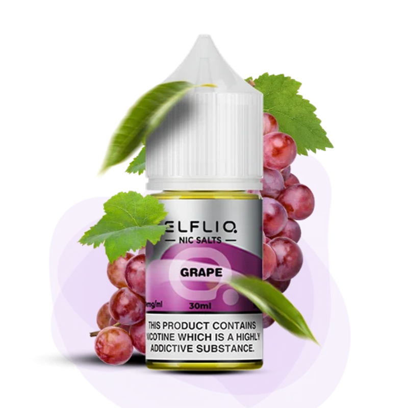 Жидкость ELFLIQ Grape 30 мл (ВИНОГРАД) - ELFLIQ Жидкость ELFLIQ Grape 30 мл (ВИНОГРАД)