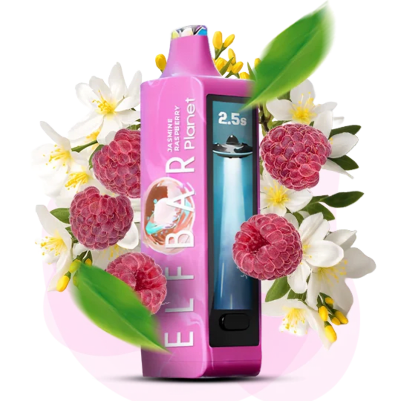 Одноразова Pod-система Elf Bar Planet 25000 Jasmine Raspberry (МАЛИНА ЖАСМИН) - Elfbar Одноразова Pod-система Elf Bar Planet 25000 Jasmine Raspberry (МАЛИНА ЖАСМИН)