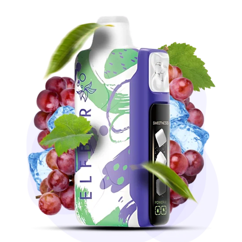 Одноразова Pod-система Elf Bar Sweet King 30000 Grape Ice (ВИНОГРАД СОЛОДКИЙ ЛІД) - Elfbar Одноразова Pod-система Elf Bar Sweet King 30000 Grape Ice (ВИНОГРАД СОЛОДКИЙ ЛІД)