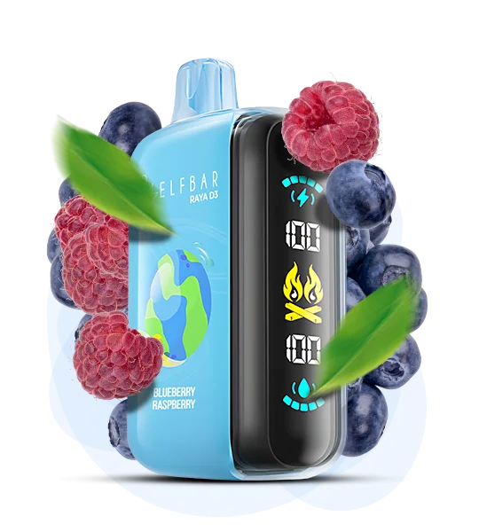 Одноразова Pod-система Elf Bar RAYA D3 25000  Blueberry Raspberry (МАЛИНА ЧОРНИЦЯ)